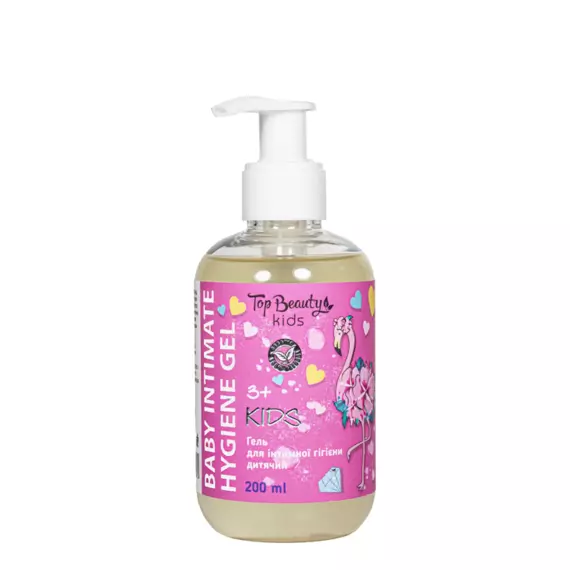 Top Beauty / Гель для інтимної гігієни дитячий / Вік 3+ / 200мл
