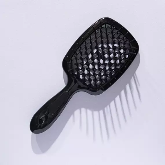 Hollow Comb / Гребінець для волосся Superbrush Plus / Чорний