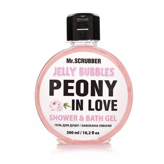 Mr.SCRUBBER / Гель для душу Jelly Bubbles Peony in Love / 300 мл