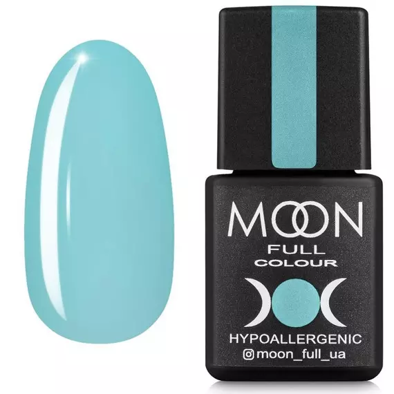 MOON FULL / Barbie color Rubber base №07 / Бірюзовий світлий  / 8 мл