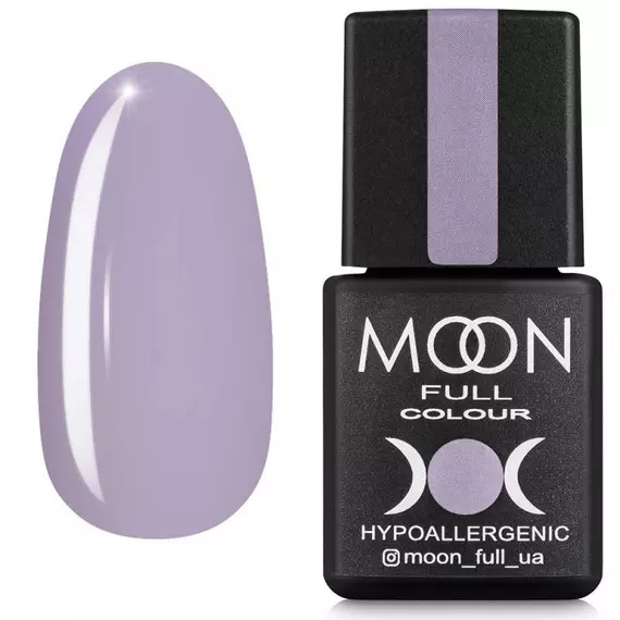 MOON FULL / Barbie color Rubber base №09 / Ліловий світлий / 8 мл