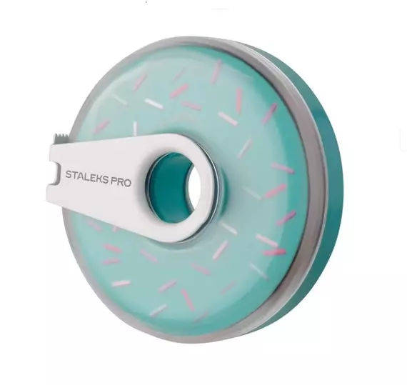 Staleks / Змінний файл-стрічка в пластиковій котушці Staleks Pro Bobbinail 100 гритів 8 м (AT-100)