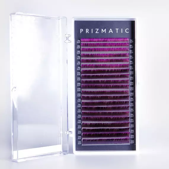 Вії Sculptor / PRIZMATIC / Violet 2T / Мікс