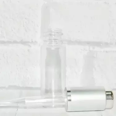 Флакон с пипеткой Серебро / 15 мл