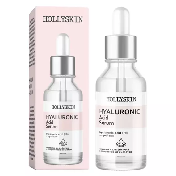 Hollyskin / Сироватка для обличчя Hyaluronic Acid Serum / 30 мл
