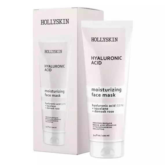 Hollyskin / Маска для обличчя Hyaluronic Acid Face Mask / 100 мл