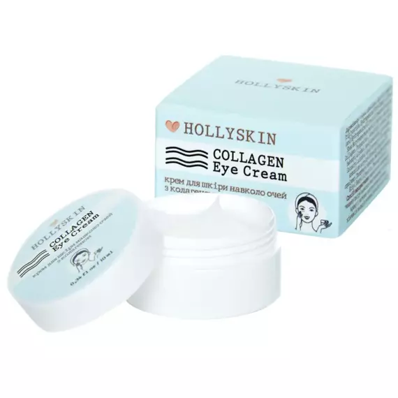 Hollyskin / Крем для шкіри навколо очей з колагеном Collagen Eye Cream / 10 мл
