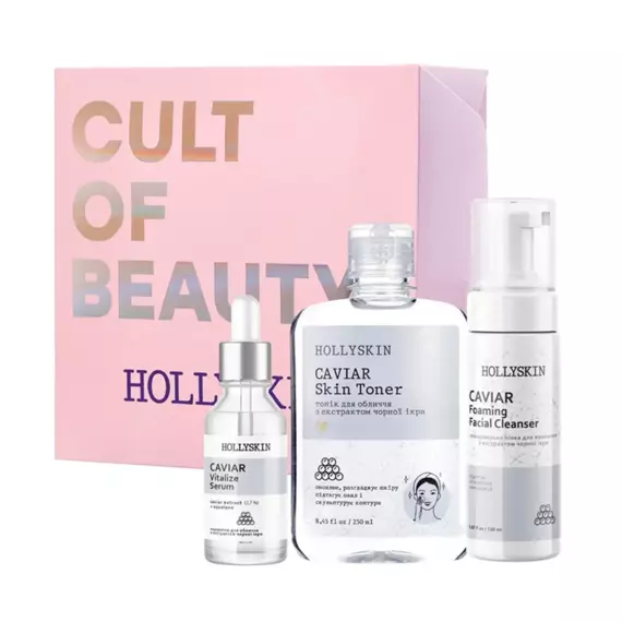 Hollyskin / Набір Hollyskin Black Caviar Vitalize Basic Care
