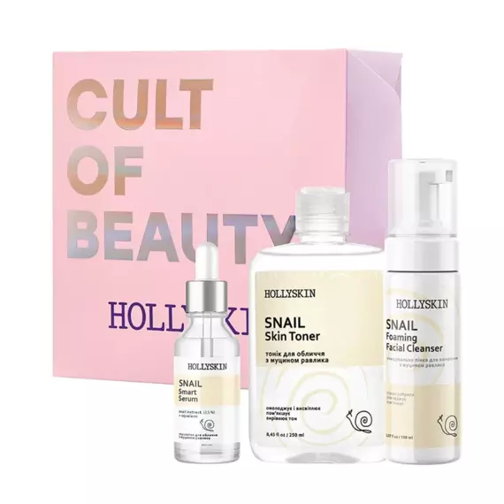 Hollyskin / Набір Snail Smart Basic Care