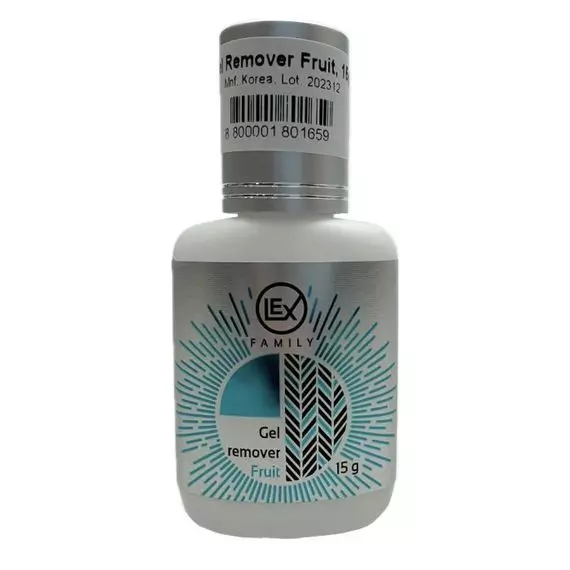 Lex / Гель для зняття вій / Gel Remover Fruit / 15g