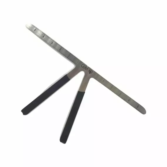 Металева лінійка для побудови брів