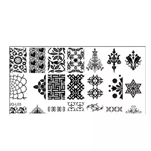 Пластина для стемпінгу JQ-L-03