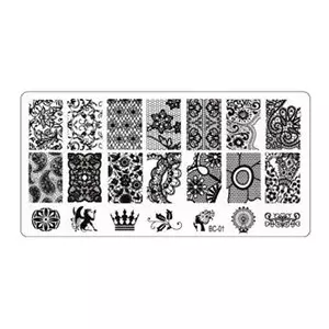 Пластикова пластина для стемпінгу BC01