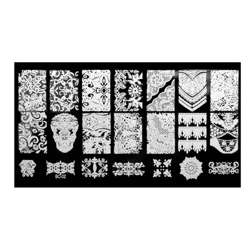 Пластикова пластина для стемпінгу BC02