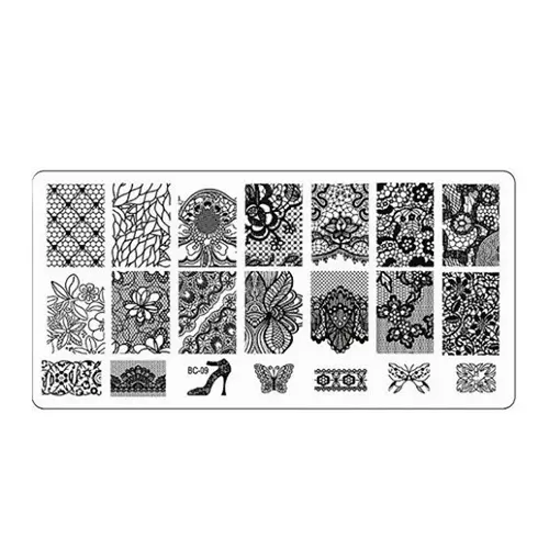 Пластикова пластина для стемпінгу BC09