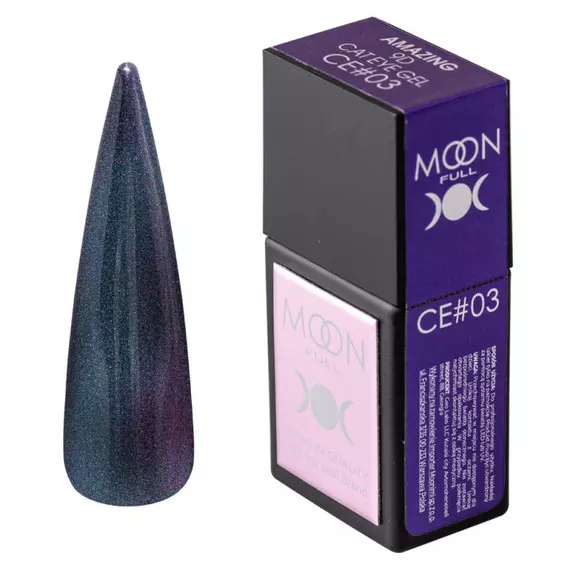 MOON FULL / Amazing гель-лак 9D Cat Eye gel CE03 / 12 мл