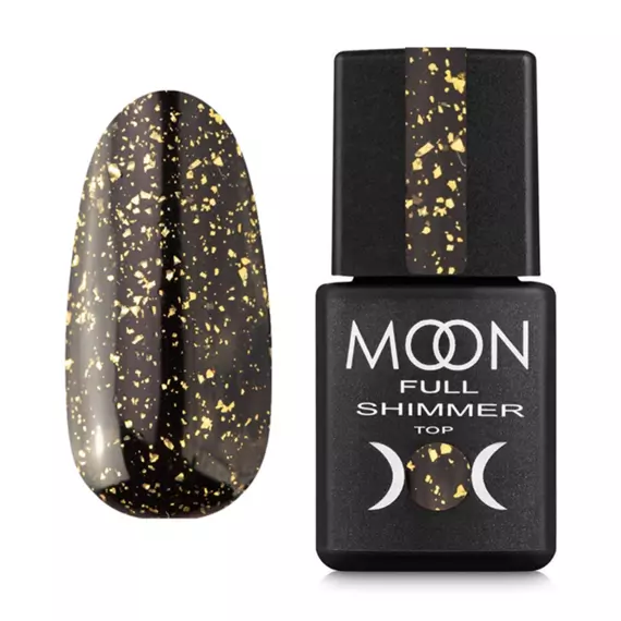MOON FULL / Shimmer Top Gold №1020 / Топ з золотим шимером / 8 мл