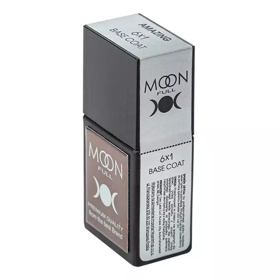 MOON FULL / База для нігтів Amazing Base Coat 6в1 / 12 мл