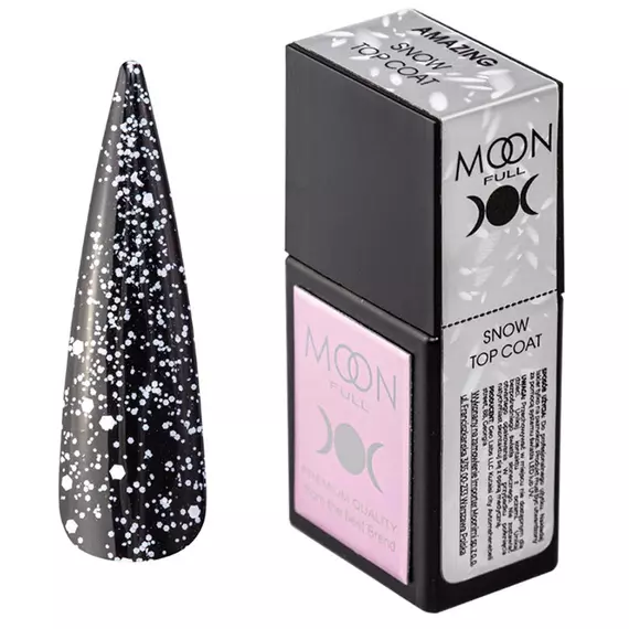 MOON FULL / Amazing Snow Top Coat / 12мл