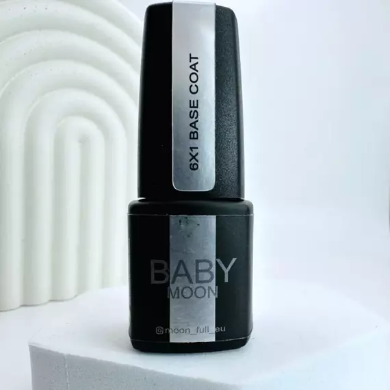 BABY MOON / Base Coat 6 в 1 / Прозрачная база / 6 мл