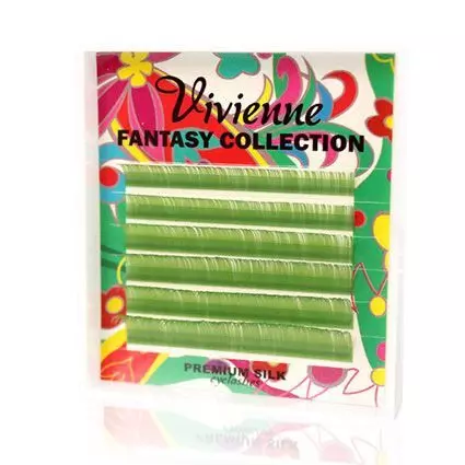 Вії Vivienne Fantasy / Міні мікс / Авокадо / 6 ліній