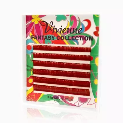 Вії Vivienne Fantasy / Міні мікс / Виноградні / 6 ліній