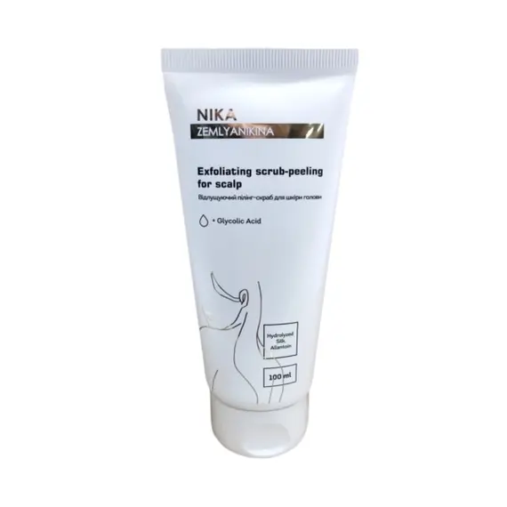 Nika Zemlyanikina / Відлущуючий пілінг-скраб для шкіри голови / 100мл ( розпродаж термін до 12.25 )