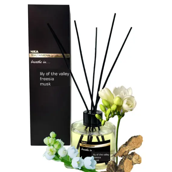 Nika Zemlyanikina / Аромадифузор / LILY OF THE VALLEY/ FREESIA/ MUSK / 130мл