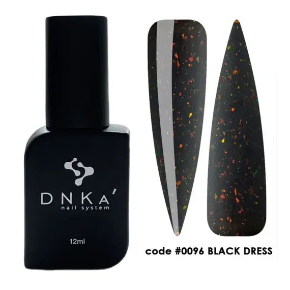 DNKa’ / Cover Base #0096 / Black Dress / чорний з поталлю