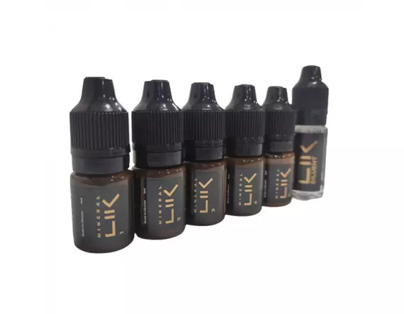 LIK / Набір пігментів для татуажу MINERAL