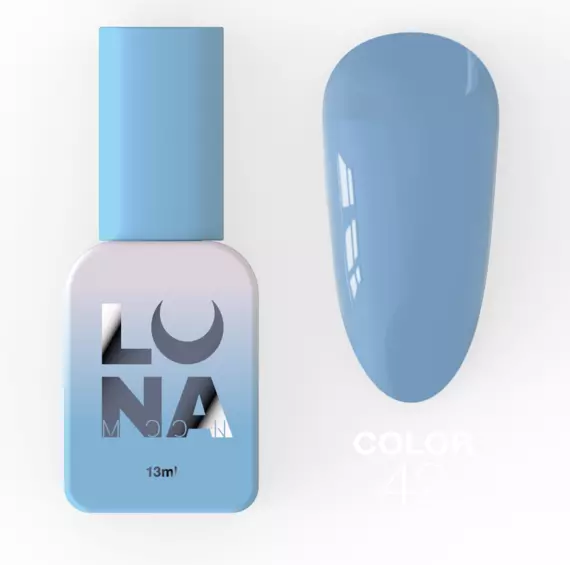LUNA / Гель-лак / Color №42 / блакитний / 13 мл