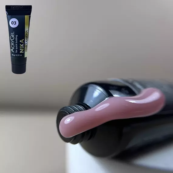 Nika Zemlyanikina / Акригель 03 / Пильно-рожевий