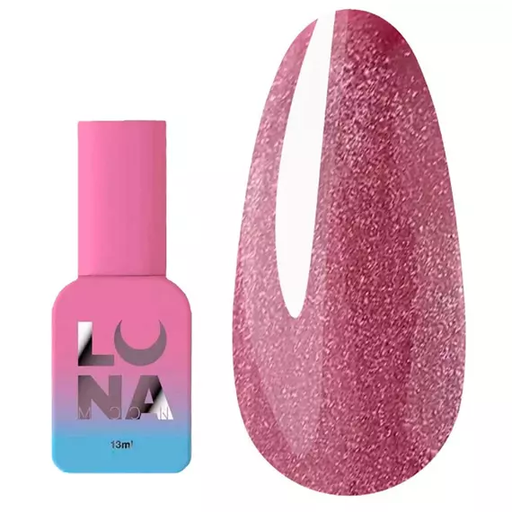 LUNA / База камуфлююча / Cat Eye Base №1 / червоно-коричневий / 13 мл