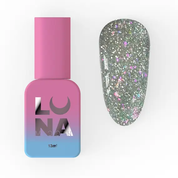 LUNA / База світловідбиваюча / Lurex Base №10 / сріблястий / 13 мл