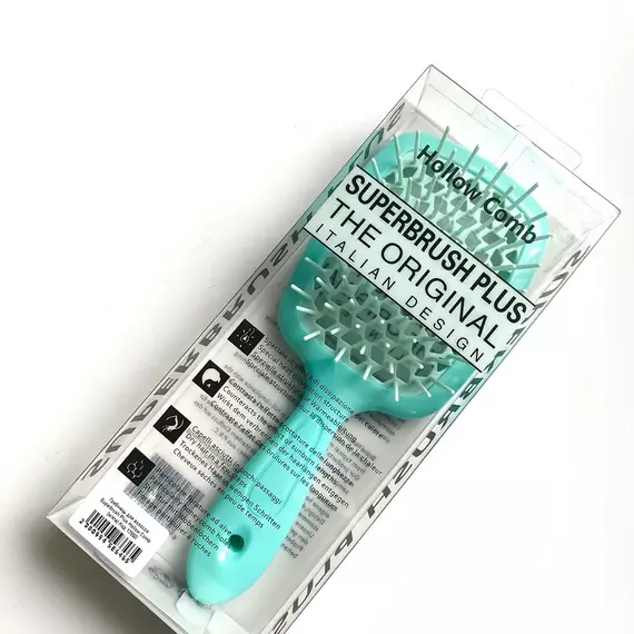 Hollow Comb / Гребінець для волосся Superbrush Plus / М'ята