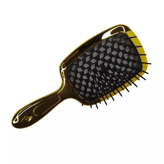 Hollow Comb / Гребінець для волосся Superbrush Plus / Золото з чорним