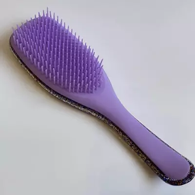 Hair comb / Гребінець для волосся / Блискітки з фіолетовим