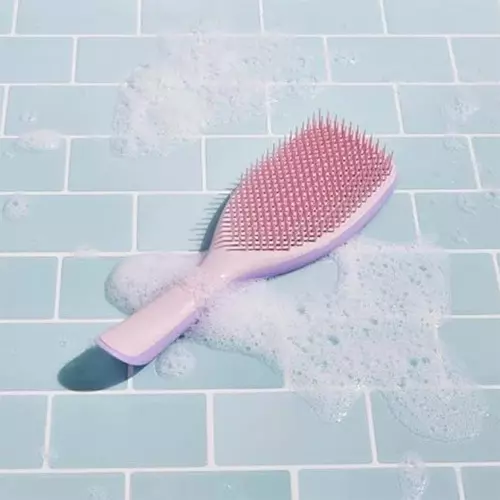 Hair comb / Гребінець для волосся /Ліловий з світло-рожевим