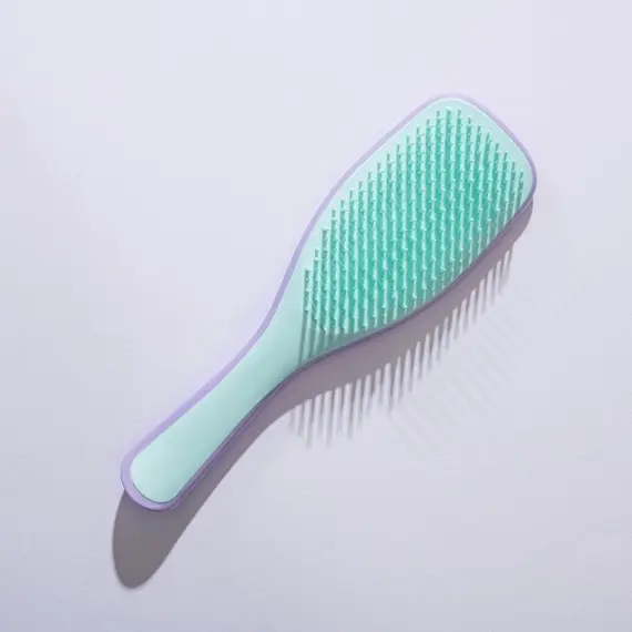 Hair comb / Гребінець для волосся /  М'ятний з ліловим