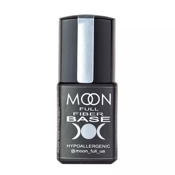 MOON FULL / Fiber base / База з волокнами для гель лаку / 15 мл
