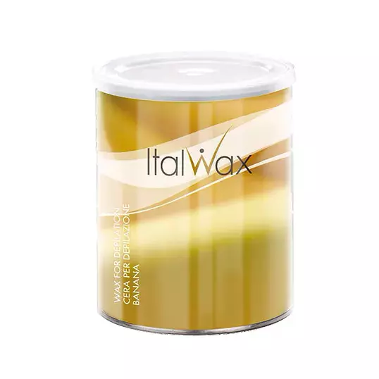 Ital Wax / Теплий Віск для депіляції в банці / Банан