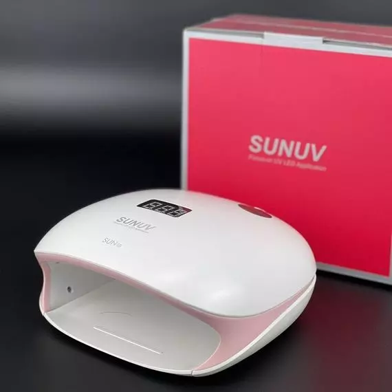 Для манікюру led+uv SUNUV 4S, нового покоління з кварцовими діодами / 48вт (оригінал)