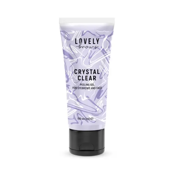 Lovely Brows / Пілінг-скатка Crystal clear для брів та обличчя / 100 мл (Розпродаж.Придатний до 15.12.25)