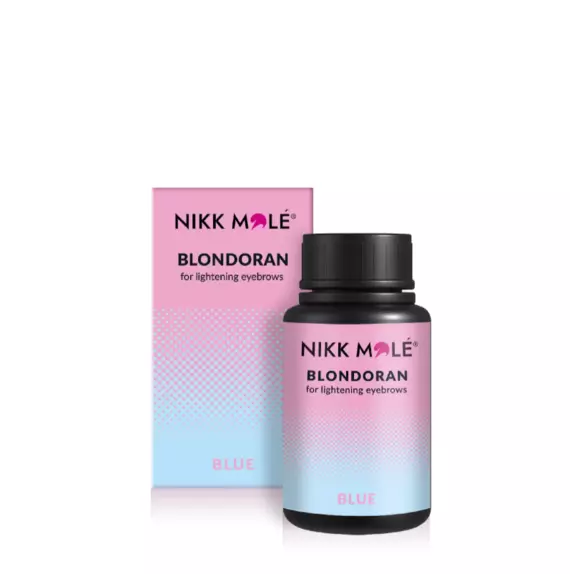 NIKK MOLE / Блакитний блондоран для освітлення брів