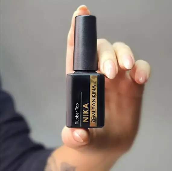 Nika Zemlyanikina / Rubber Top / Топ з липким шаром / прозорий / 15мл