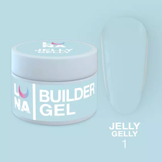 LUNA / Jelly Gelly №1 / Гель-желе / прозорий / 15 мл