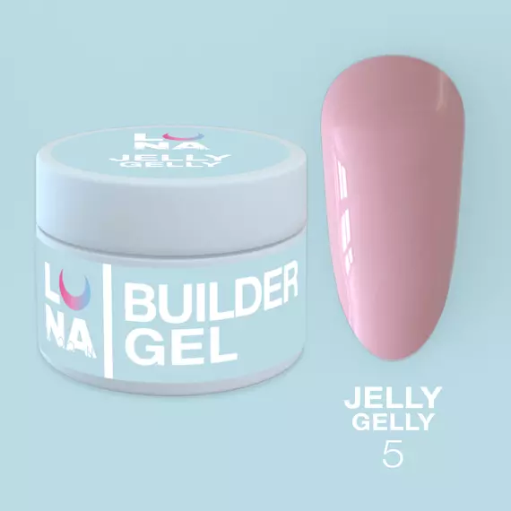 LUNA / Jelly Gelly №5 / Гель-желе / холодний беж / 15 мл