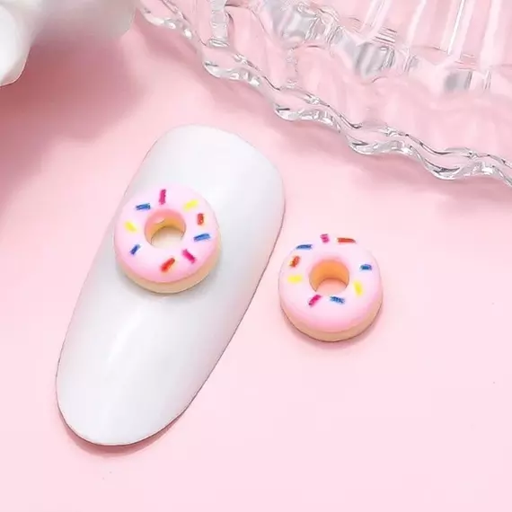 Шарми (фігурки) для нігтів / К-2 Пончик 8.5х8.5 мм (1 шт)