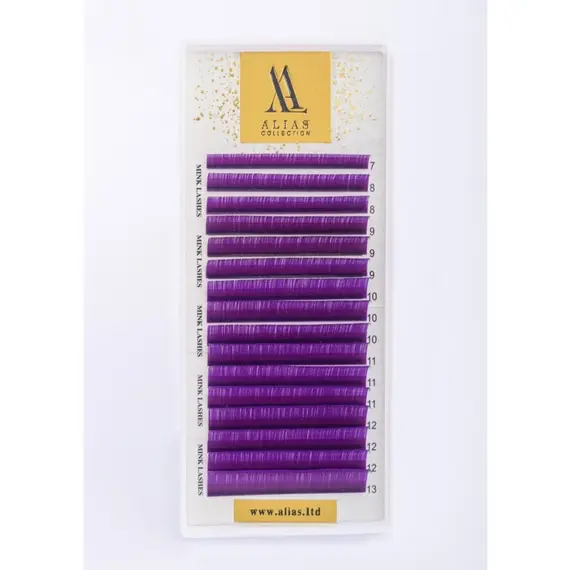 Вії ALIAS / Violet / Мікс