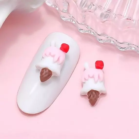 Шарми (фігурки) для нігтів / К-8 Морозиво 13.5х8 мм (1 шт)